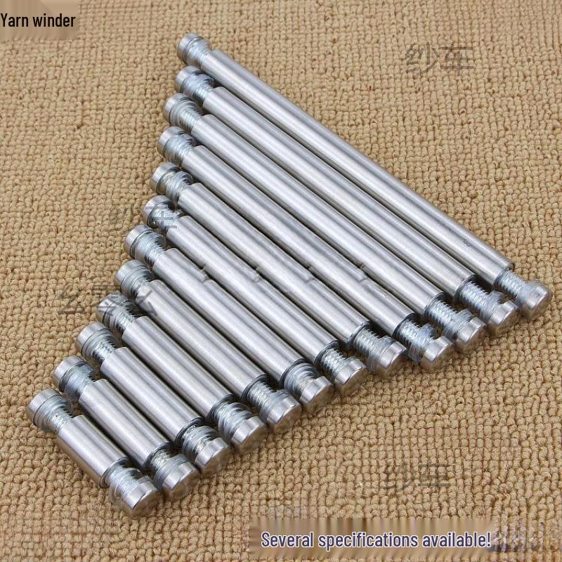 Stainless Steel Double-Head Advertising Glass & Acrylic Support Screws