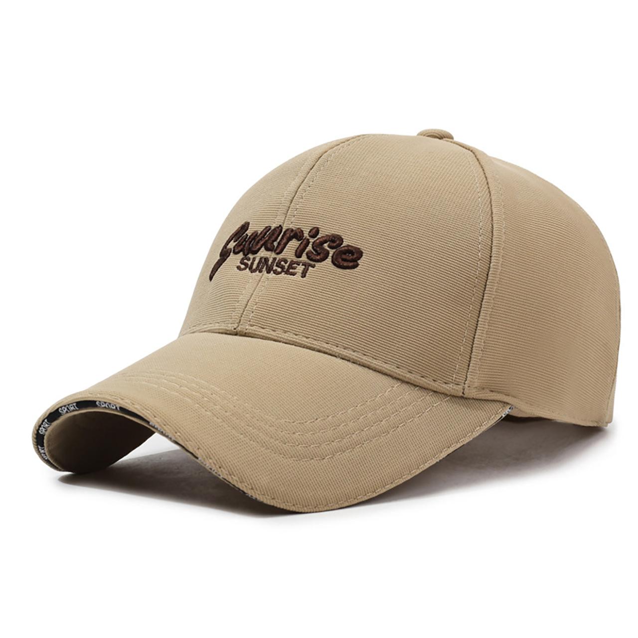 

Fashion Badeball Hat for Men Women Summer Cotton Letter Embroidery Solid Color Peaked Duck Tongue Cap Unisex Casual Outdoor Hat Adjustable