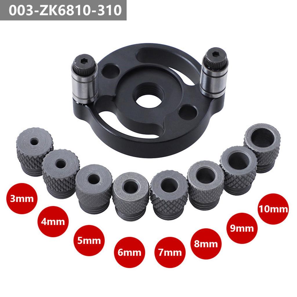 2 10mm Hole Puncher Locator Wear resist Self centering Dowelling Jig Diy Drill Guide Tools For Carpentry