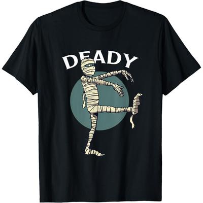Mummy Deady Matching Mom Dad Halloween Funny Couples T-Shirt