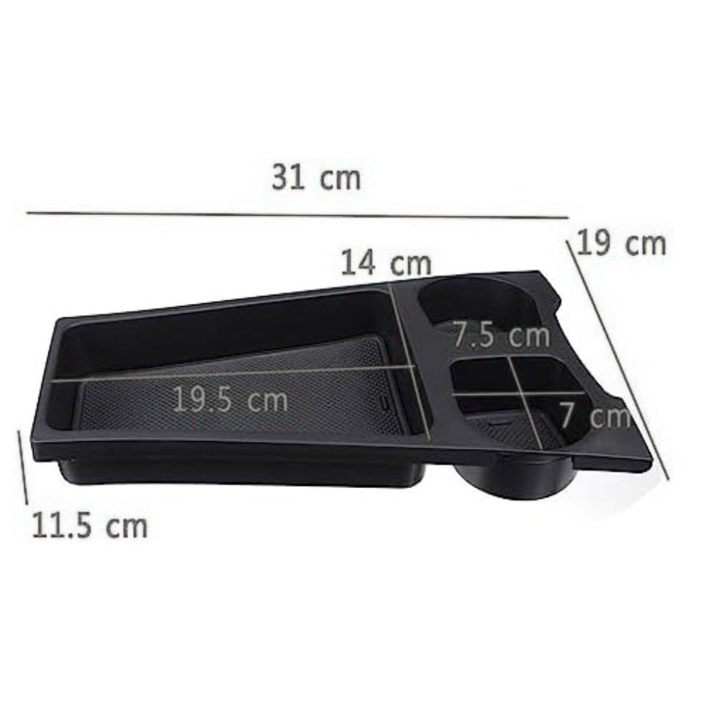 Console Accessory Car Center Console Custom Fit Design Easy Installation Car Interior Storage Solution Tidying