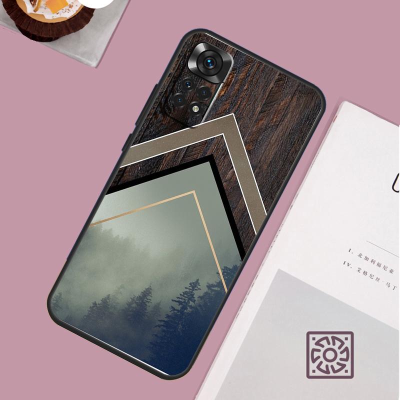 Wood Nature Pattern Case For Xiaomi Redmi Note 14 Pro 13 12 11 10 15 Pro Plus Redmi 15C 15 14C 13C 10C 12C Cover