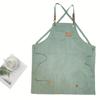 Durable Build  Thick Canvas Apron in Light Color Ideal for Kitchen, Baking, Barista, Hairdresser Painter Work,Durable Kitchen Apron Stylish Workwear
