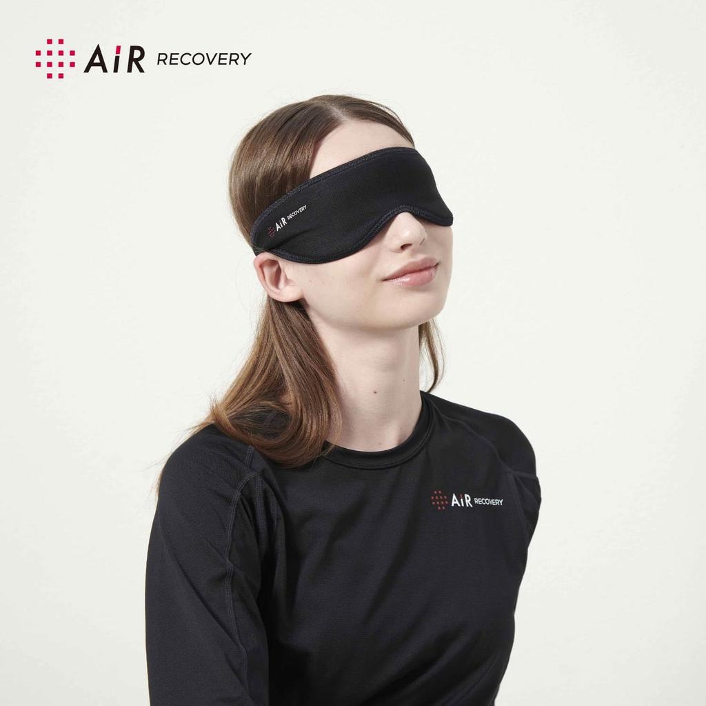 Nishikawa Air Recovery Sleep Techwear Eye Size Made in PS14350080 Mask, S-M, Japan, Black,