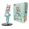 2 uds 18cm  figura de anime kawaii chica chocolate Linda figura de acción sirvienta vainilla colección de figuras modelo