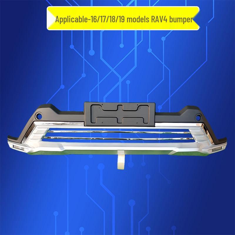RAV4 2016-2019 Front & Rear Bumper Guard Decorative Accessories