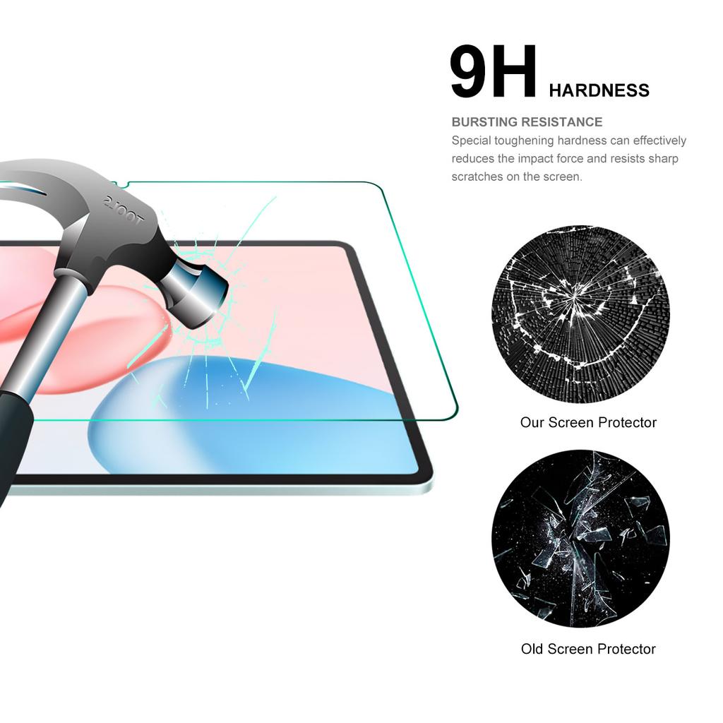 For Honor Pad 10 Screen Protector ENKAY HAT PRINCE 9H 2.5D 0.33mm High Aluminium-silicon Glass Film