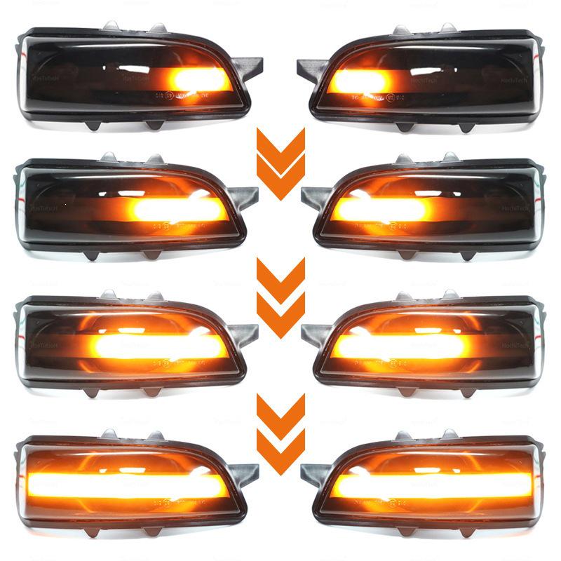 

Compatible with Volvo S40, V40, S60, S80, C30, C70, V50: LED Sequential Turn Signal for Rearview Mirrors Aerospace Aluminum