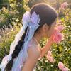 Starfish Organza Ribbon Hair Barrette Sweet Hairpin Cute Mermaid Bow Hair Clip  Cosplay