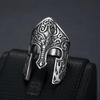Spartan Mask Men's Titanium Steel Ring