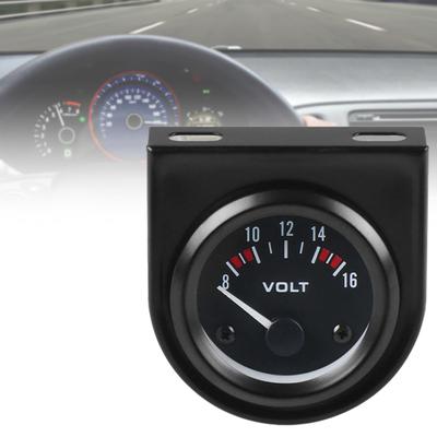 Sensibile al calibro per auto Installa facilmente Indicatore di tensione ABS Autogage per auto 12V 2 pollici