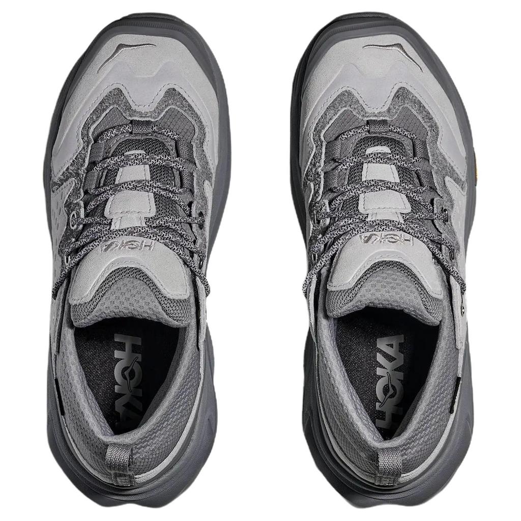 HOKA One One Kaha 3 Low Gtx Comfortable Versatile Hiking Shoes Unisex Hiking Shoes Gray 1168951-GLCT