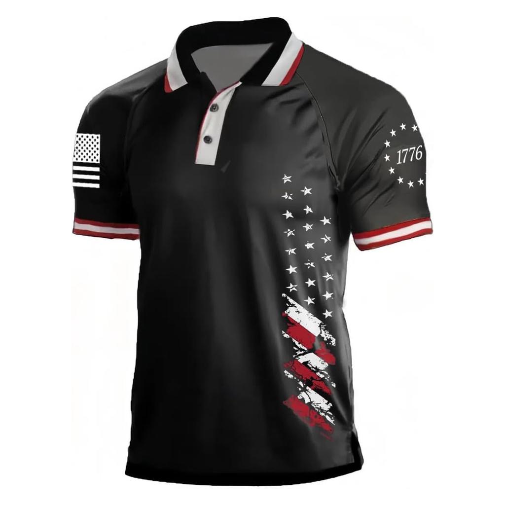 Herren Freizeithemd mit Knopfleiste und kurzen Ärmeln