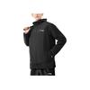 Li Ning Fleece Lined Thick Hooded Warm Jacket Men Jackets Black AFDUA71-1