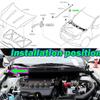 OE65722EB300 Navara Pathfinder R51 Hood Bonnet Support Rod Clamp Clip For Nissan Qashqai Dualis J10 Auto Fastener & Clip