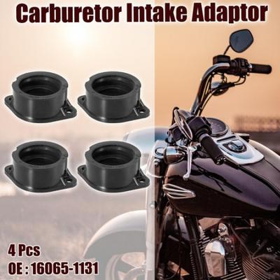 4 Pcs 16065-1131 Motorcycle Carburetor Intake Adaptor Connector for Kawasaki