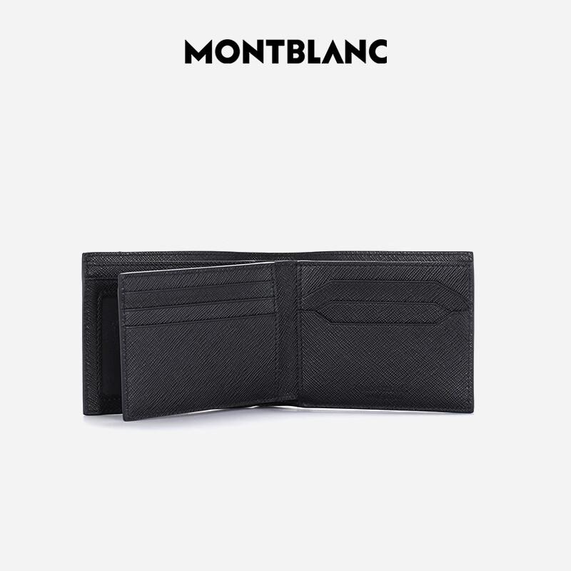 Montblanc Чоловічий короткий шкіряний гаманець Meisterstück