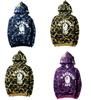 Shark Head 3d Print Hoodie With Camouflage Pattern For Casual Youth Fashion