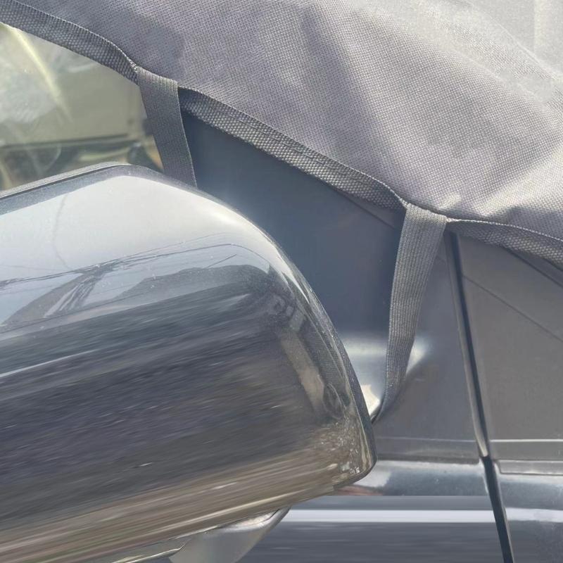 Quick Installation Car Windshield Cover Constructed from Heavy Duty 600D Oxford Material Offering Weather Defense