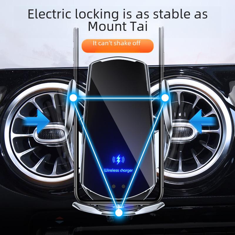 "Magiczny Klips Q3 Bezprzewodowa Ładowarka Samochodowa i Uchwyt na Telefon z Automatycznym Czujnikiem"