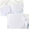 [Cosplay Kingdom] Lolita-style frilly swimsuit, ribbon decoration, off-shoulder, one-piece swimsuit (JP, alphabet, L, girls (small), light blue)