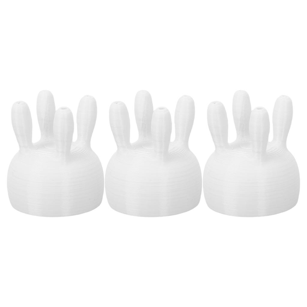 Balení 3 víček na krabici od mléka kravského vemene, vtipné nalévací víčko na láhev, nepropustný design pro snadné dávkování mléka