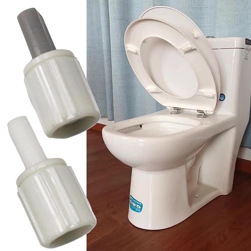 1/2 Stück Weichschließender Toilettendeckel Dämpfer Puffer Drehdämpfer Stille Langsam schließende Scharniere Montageverbinder Badezimmerzubehör