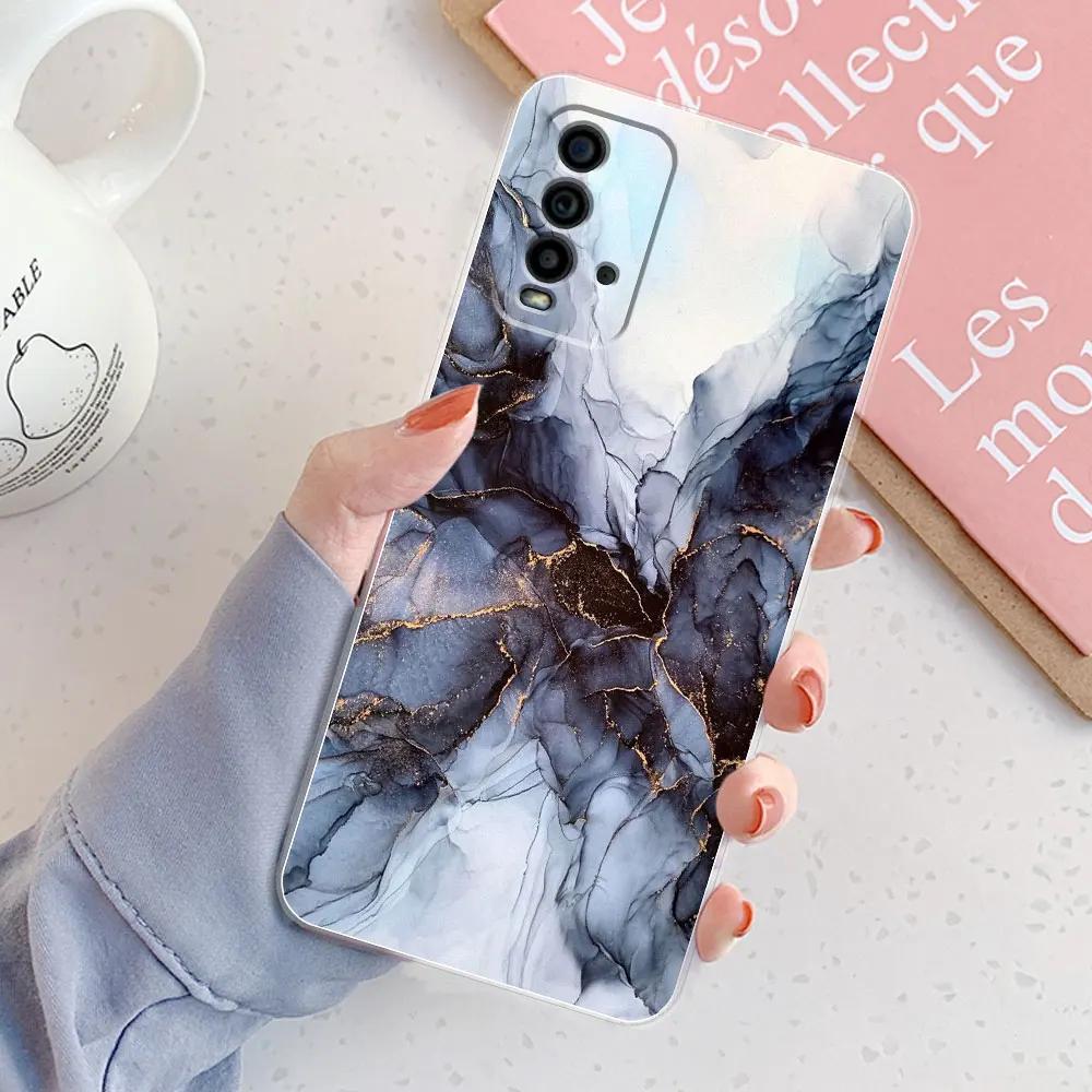 

For Xiaomi Redmi 9T Case Redmi9T Back Cover Girls New Fashion Clear Phone Fundas Soft Silicone Case For Xiaomi Redmi9 T 9T Coque Redmi 9T
