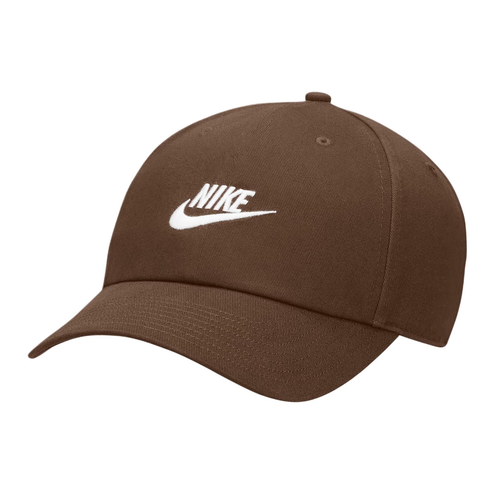 Nike Polyester, Cotton Baseball Caps Unisex Brown 913011-259 F