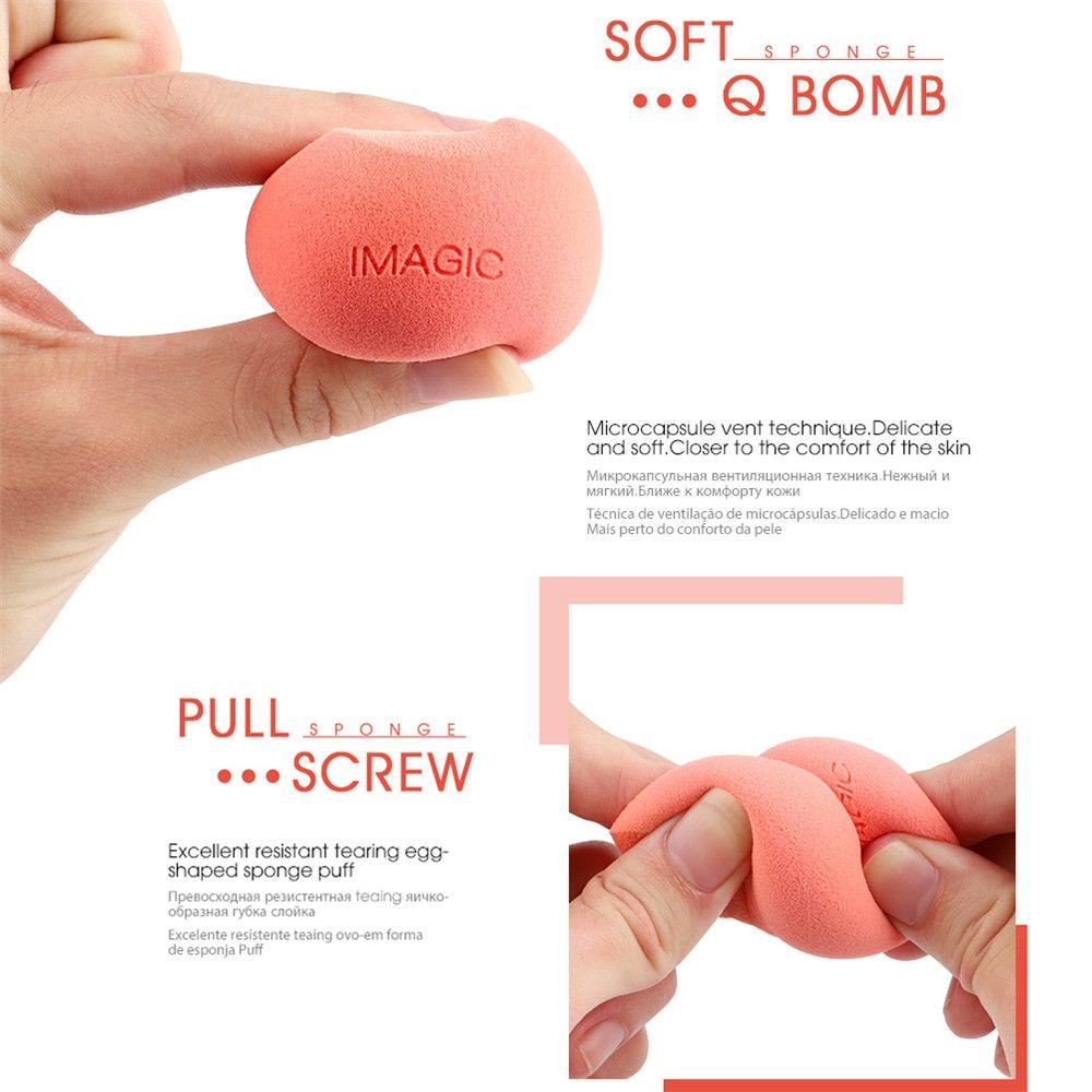 Fashion Beauty Tool Smooth Foundation Blender Makeup Sponge Wet & Dry Dual Use Powder Puff