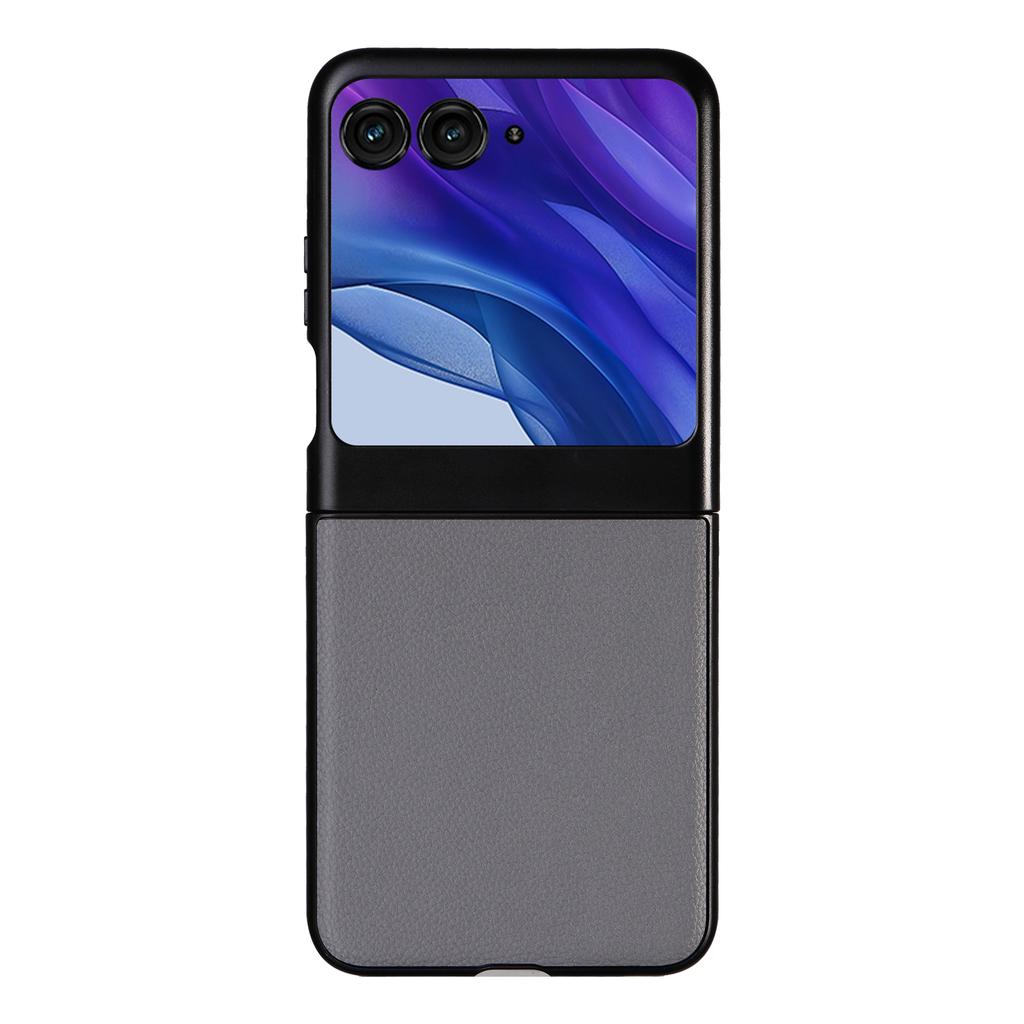 For Motorola Razr 2025/Razr 2024/Razr 60/Razr 50 5G Case Anti-Drop Litchi Texture PU+Hard PC Phone Cover