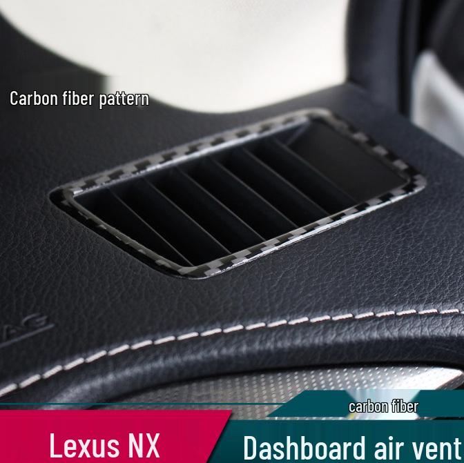 Lexus NX200/NX300/NX300h Carbon Fiber Interior Console Air Vent Panel