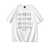 Cute Cat Print Casual Tee Shirt Cotton Harajuku Trend Girls Short Sleeve Tshirt Girls Breathable ONeck Tops Girl Clothing