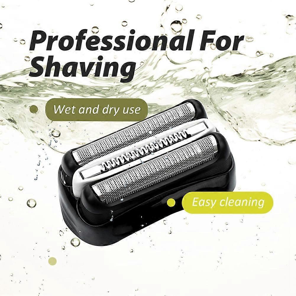3 Pack 32B S3 Electric Replacement Heads for Braun Series 3 Shavers, Compatible with 3040s 3080s-4 370cc 3070cc 3000s 3010 3090cc Etc.
