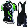 Summer Outdoor Cycling Suit Short Sleeve Set Suction Drain Shuangbike Suit Short Comfortable Cycling Suit Set