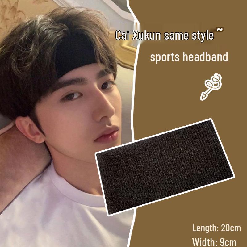 Женская Весенне-Летняя Широкая Теплая Вязаная Спортивная Повязка на Голову - Впитывающая Пот, Универсальная Повязка для Умывания Лица и Стиля.