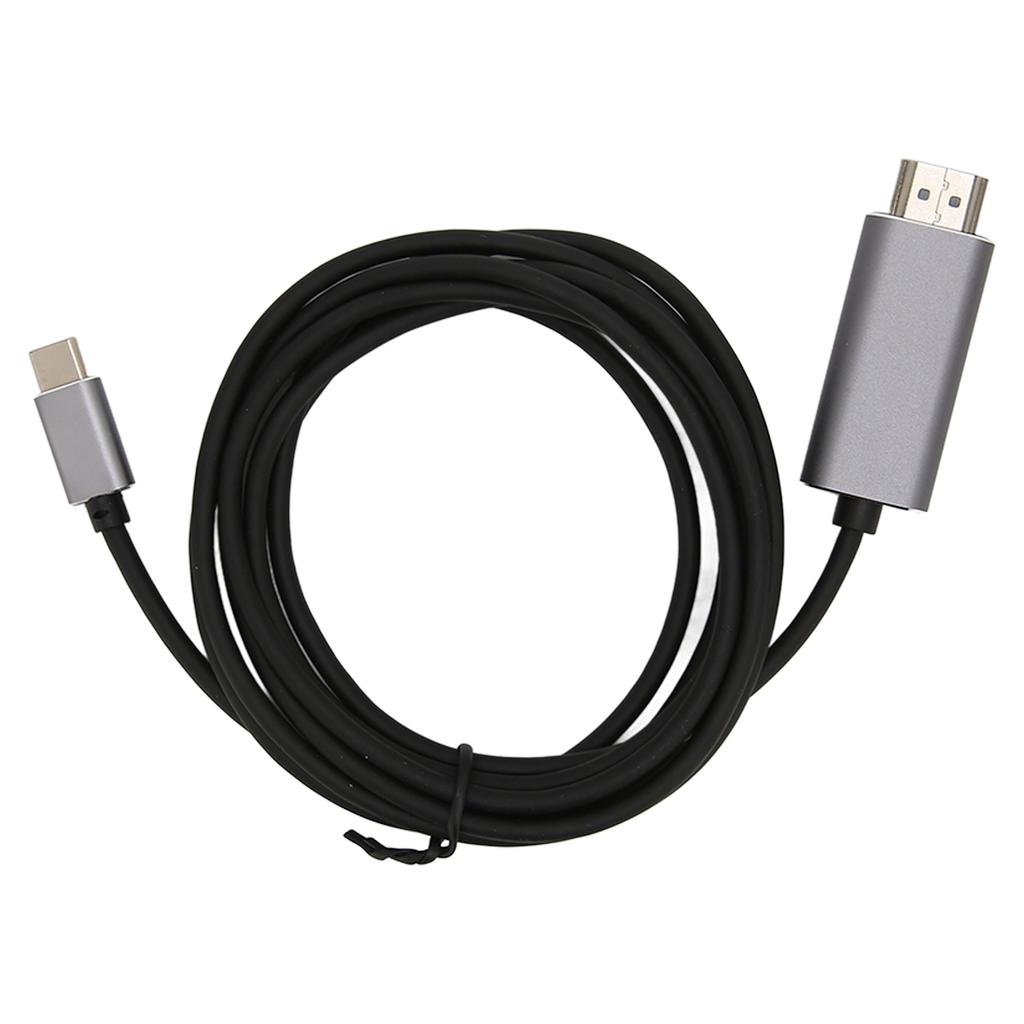 Type C To HD Multimedia Interface Adapter 1080P 4K 60Hz USB C 3.1 To HD Multimedia Interface Cable 6.6ft