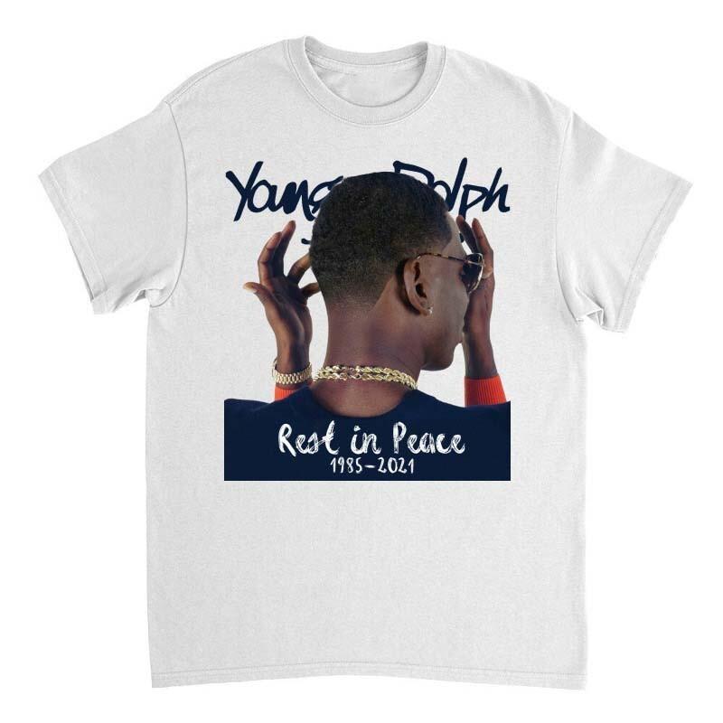Rest In Peace Young Dolph Classic T-shirt White Unisex T-Shirt S