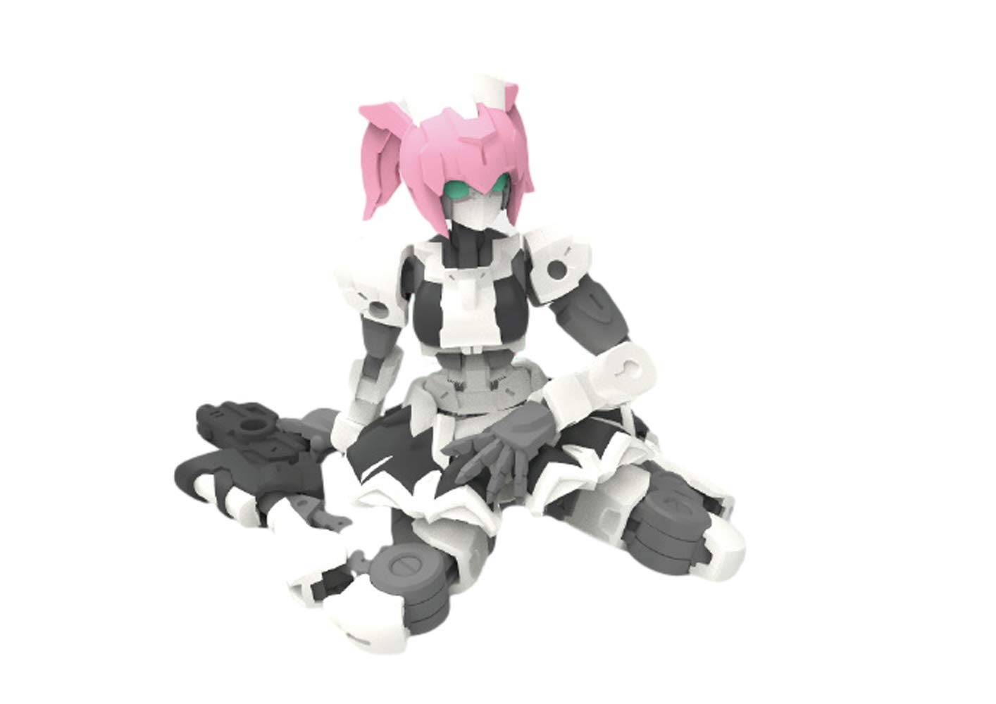 

ACNH FIFTY SEVEN No. 57 Armored Puppet 1/24 72mm Articulated Puppet Armored Platoon Armored Girl Plastic Model Kit by Yui [YUI] [Parallel Import]