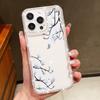 Crystal Diamond Clear Case For iPhone 16 14 15 Pro Plus 13 12 Pro Max 11 16e Flowers Floral Patterned Soft TPU Phone Cover Coque