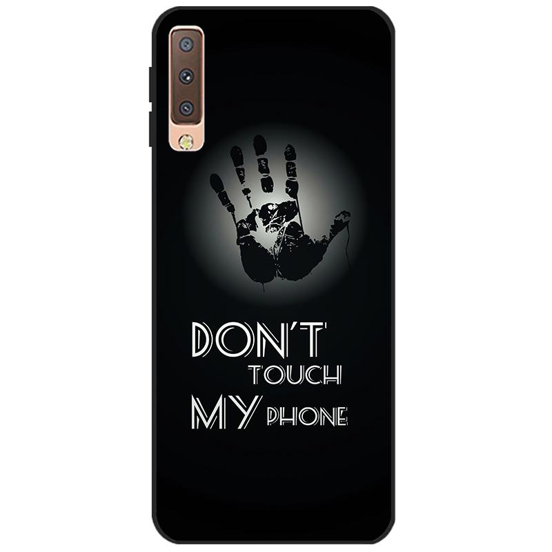 Cases For Samsung Galaxy A7 2018 Cover Silicon Color Phone Case Cover For Samsung A7 2018 A750 A750F 6.0 Inch Protective Shell