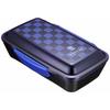 Komori Resin Bento Box, Le Bois Homme Dome Lunch Box, Blue, 750ml, Made In Japan