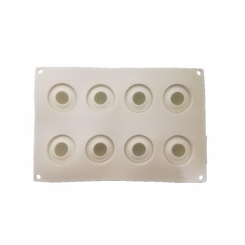 Formă de silicon pentru tort de Paște - 8 forme de ouă pentru coacere mousse și deserturi