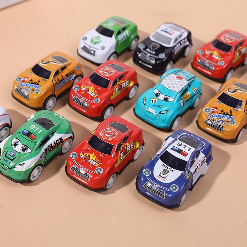 10/20Pcs Alloy Pull Back Car Kids Birthday Party Favors Goodie Pinata Fillers Mini Racing Vehicles Toy Boy Girl Christmas Gift
