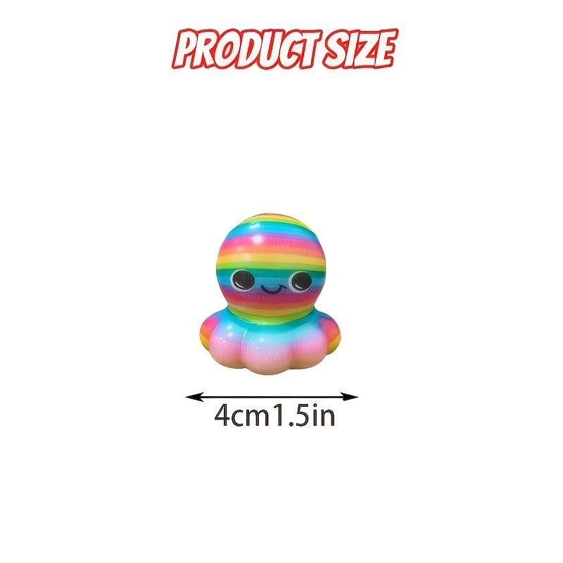 Octopus Squishy Toy Slow Rising Stress Relief Fidget Toy Cute Squeeze Toy for Kids