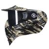HK Army HSTL Goggles with Thermal Lenses Paintball/Airsoft Anti-Fog (Fracture Black/Tan/Smoke Lenses)