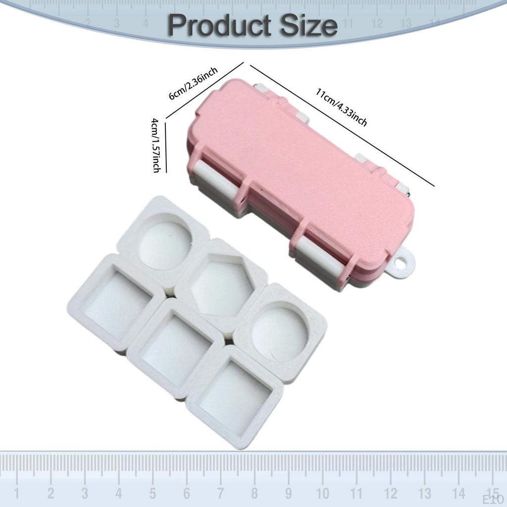 Pool Chalk Holder Billiard Case Practical Portable Compact Multifunctional Storage Box