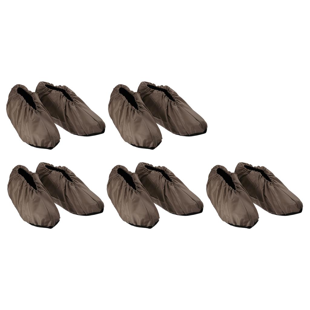 2/5/8 Pairs Waterproof Shoe Covers Water Resistant Rain Shoe Cover Washable Non Slip Boots Cover for Indoor Outdoor