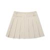 MALBON GOLF Double Pleated Skirt Beige (Woman)