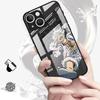 Case for iPhone 17 Pro Max XR 12 14 11 8 Air 16 15 Plus 13 Glass Phone Cover OneS P-ieceS Cool